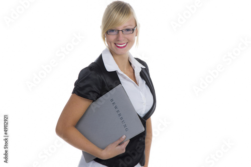 Photo: Blonde Bewerberin Blonde Bewerberin