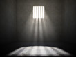 Interior of a prison cell