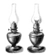 2 Oil Lamps - 19th century