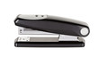 Black stapler isolated on white