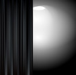 Vektor: Black curtain Black curtain