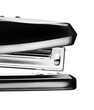 Black stapler isolated on white