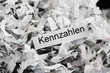 Papierschnitzel Stichwort Kennzahlen