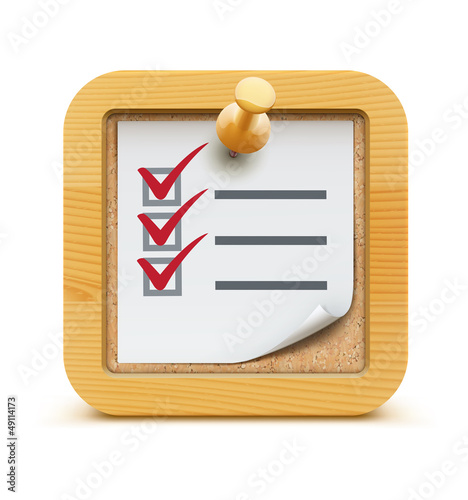Illustration: Check list Check list