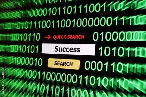 Illustration: Search for success Search for success