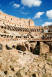 Inside of Colosseum in Rome