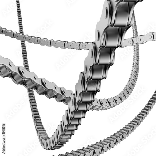Illustration: Bicycle chain Bicycle chain