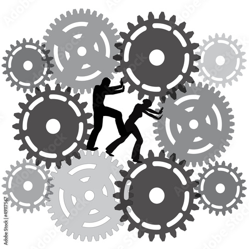 Illustration: Daily workload burden of a tedious job Daily workload burden of a tedious job