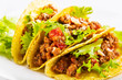 plate with taco