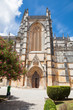 Facade of  Santa Maria da Vitoria monastery, Batalha, Portugal