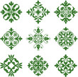 Vektor: Clover Leaf Icons Clover Leaf Icons