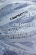 Pile of shredded paper - confidential