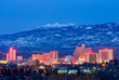 Reno Nevada at night