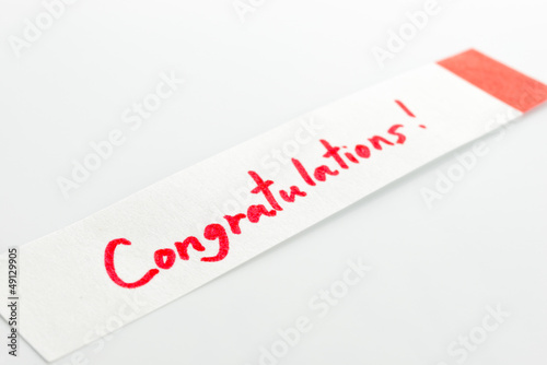 Photo: post-it to congratulations post-it to congratulations