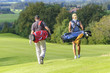 entspannt unterwegs auf dem Golfplatz