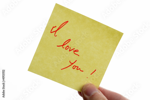 Photo: post-it to i love you post-it to i love you