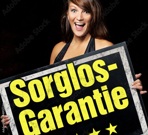 Photo: sorglos garantie zufrieden sorglos garantie zufrieden