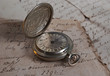 Old-time watch closeup