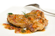 Ossobuchi in salsa,closeup