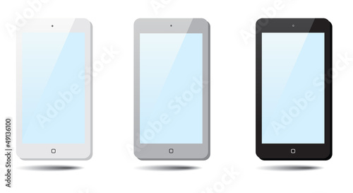 Illustration: Set of speech bubbles Tablet Pad, Ipad. Set of speech bubbles Tablet Pad, Ipad.