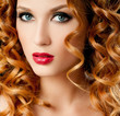 redhead beauty