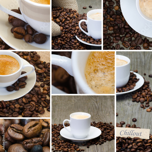 Photo: collage kaffee collage kaffee