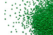 canvas print picture - green polymer resin