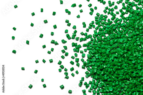Photo: green polymer resin green polymer resin