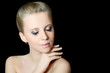 Photo: The beautiful girl with Evening make-up The beautiful girl with Evening make-up