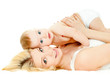 Photo: happy mother with baby happy mother with baby