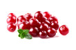Cranberry with leaf