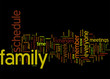 Coordinating Your Busy Family Concept