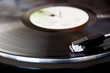 Disque sur une platine vinyle