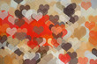 Illustration: hearts pattern abstract illustration hearts pattern abstract illustration