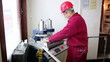 Welding Plastic Corners of Window Frame