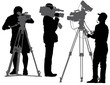 Cameraman Silhouette