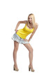 blond girl portrait full