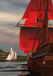 Sailing Ship - Computer Artwork