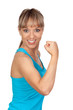 Woman in sportswear