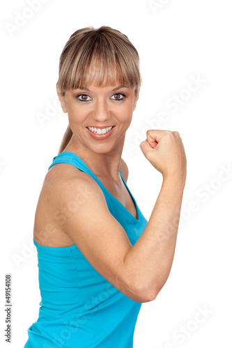 Photo: Woman in sportswear Woman in sportswear