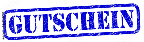 Vector: Gutschein Stempel blau #130203-svg06 Gutschein Stempel blau #130203-svg06