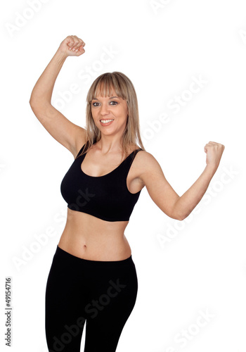 Photo: Woman in sportswear Woman in sportswear