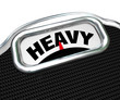 Heavy Word on Scale Measuring Weight or Mass