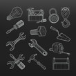 Drawing tools set