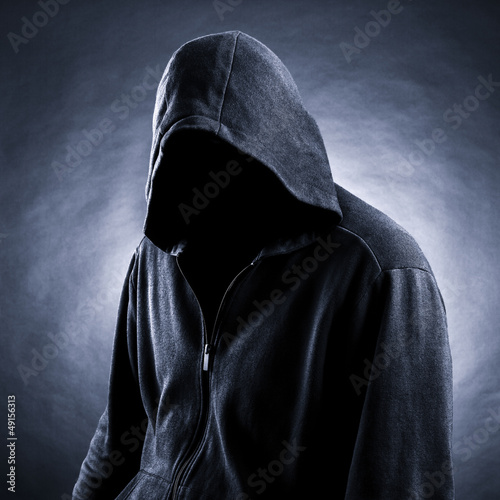 Photo: Invisible man in the hood Invisible man in the hood