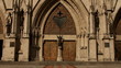 Main door entrance of the Basilica of the national vow