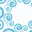 background of abstract blue water waves.
