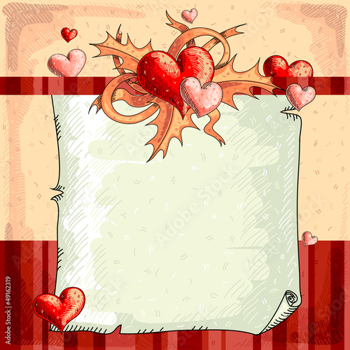 Vector: Valentines background Valentines background