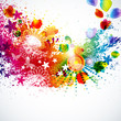 Floral design background.