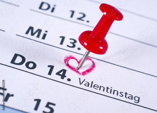 Photo: Terminplaner – Valentinstag am 14.2.! Terminplaner – Valentinstag am 14.2.!